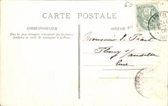 CPA Chateau de Chantilly L Entree du Chateau