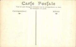 Abadia de Solesmes de la POSTAL de la VENDIMIA del pasillo de la abadia de los benedictinos