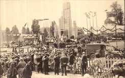 VINTAGE POSTCARD Lille Fiftieth anniversary of the international congers eucharistiquues Cardinal Liegart pontifical Mass