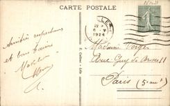 VINTAGE POSTCARD Lille L Church Holy Maurice