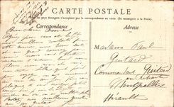 VINTAGE POSTCARD Lille Tower of the future Basilica of Notre Dame of the Treillised vineyard