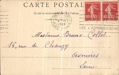 VINTAGE POSTCARD Lille the Pasteur Monument