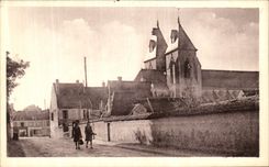 VINTAGE POSTCARD Varzy Road D Auxerre