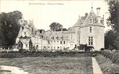 VINTAGE POSTCARD Surroundings of Cosne Castle of Pezeau