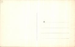 VINTAGE POSTCARD Legends Of Saint Saulge L Ass who drinks the Moon Folklore Costume