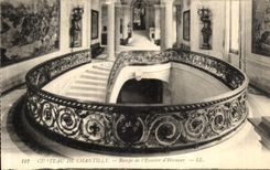 CPA Chateau De Chantilly Rampe de l Escalier d Houneur