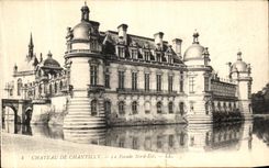 CPA Chantilly Chateau De La Facade Nord
