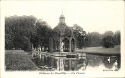 CPA Chateau de Chantilly L iie d Amour
