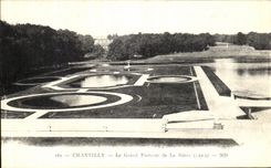CPA Chantilly Le Grand Parterre de le Notre