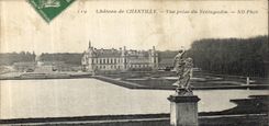 CPA Chantilly Le Chateau Vue prise du Vertugadin