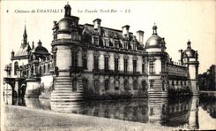 CPA Chantilly La Facade Nord Est