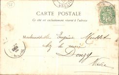 VINTAGE POSTCARD Suilly the Tower View