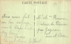 VINTAGE POSTCARD Pouilly on the Loire L Church