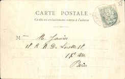 VINTAGE POSTCARD St Honors the Small Pond les Bains