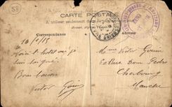 VINTAGE POSTCARD St les Bains Honors Castel with the Park