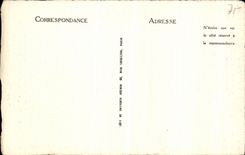 VINTAGE POSTCARD Paris Old Montmartre 1923 the street of the martyrdom