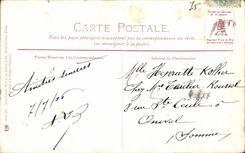 VINTAGE POSTCARD Town Of Paris Trocadero Militaria Dragon