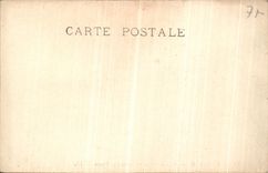 VINTAGE POSTCARD Museum Of Louvre Oxen going to the Troyon Ploughing