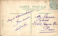 VINTAGE POSTCARD Nice the Stock Exchange