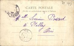 VINTAGE POSTCARD Paris Eglise Saint Honors D Eylau