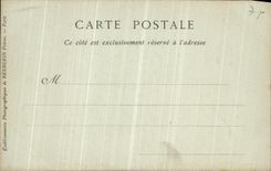 VINTAGE POSTCARD Paris the Statue of Jeanne D Arc