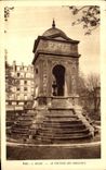 VINTAGE POSTCARD Paris Pin the fountain Of the Innocent ones