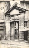 VINTAGE POSTCARD Paris D Formerly Street Mouffetard