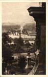 POSTAL Paris Perpective de la VENDIMIA en el jardin de Tileries y de L Arc de Triomphe