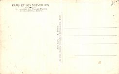 CPA Paris Et Ses Merveilles Avenue des Champs