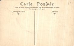 VINTAGE POSTCARD Bois de Boulogne Castle of Trifle Sphinx of Peristyle Angel