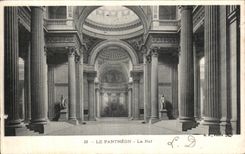 POSTAL de la VENDIMIA el panteon el cubo Paris