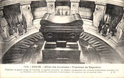 VINTAGE POSTCARD Paris Hotel Invalids Tomb of Napoleon 1st