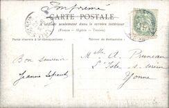 VINTAGE POSTCARD Paris Bois de Boulogne Carries Dauphine