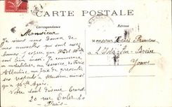 VINTAGE POSTCARD Paris Notre Dame Interale Face
