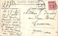 VINTAGE POSTCARD Paris Bois de Boulogne Lake of the Cascade