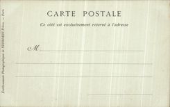 VINTAGE POSTCARD Valmont Ruins of L Abbey Vault Apse