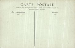 VINTAGE POSTCARD Treport Left Progress By a Heavy weather Lighthouse Boat