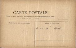 VINTAGE POSTCARD Paris the Palate of the Harmony