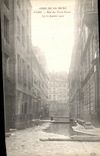 CPA Paris Crue De la Seine Rue des Trois Portes 30 janvier 1910