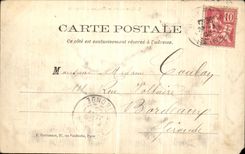 VINTAGE POSTCARD Vincennes Keep and Chapelle