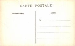 VINTAGE POSTCARD Vincennes the Old man Strong Chapitanx of the Vault southern part