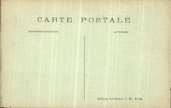 VINTAGE POSTCARD Vincennes Turrets and Chapiteaux of the Vault of the Fort