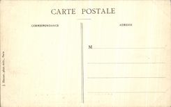 CPA La Crue de la Seine L Avenue d Antin submergee Passerelle et Barques Marine de guerre