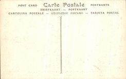 VINTAGE POSTCARD Paris the Great Rising of the Seine a landing stage of Boats of the place of L Alma