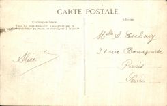 VINTAGE POSTCARD Believed of the Seine Paris Street Saint Benoit