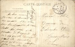 VINTAGE POSTCARD the Rising Of the Seine Paris Quay Of Rapee