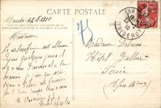 VINTAGE POSTCARD the Rising Of the Seine Paris Diderot Boulevard