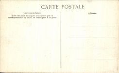 VINTAGE POSTCARD Believed Of the Seine Paris Quay of Rapee Hotel of two partridges