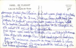 CPA Paris En Flanant L Arc de Triomphe de l Etoile