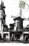 VINTAGE POSTCARD the Moulin Rouge bets the Beautiful one of New York